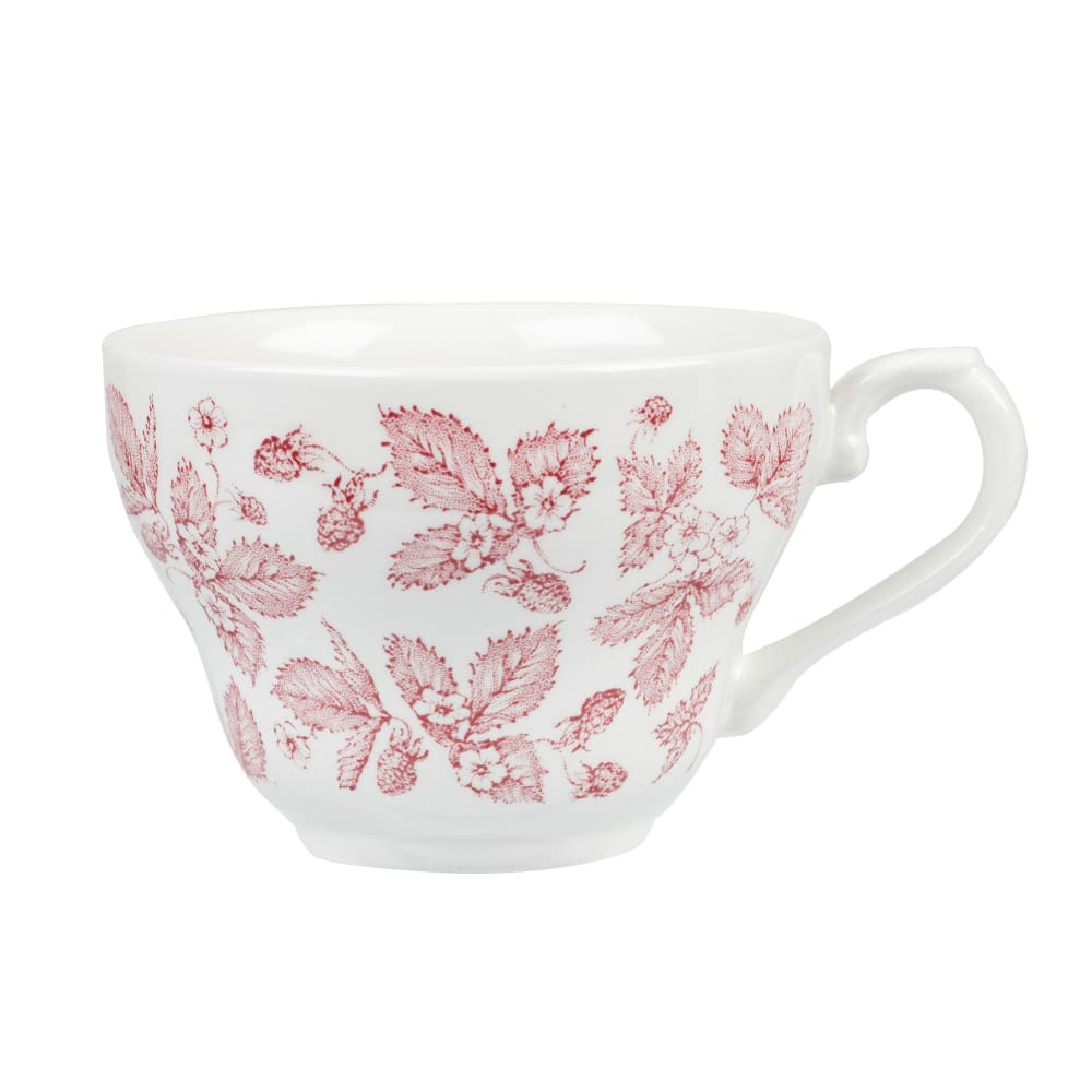 893-CBAGTC71 7 oz Vintage Prints Georgian Tea Cup - Fine China, Cranberry Bramble