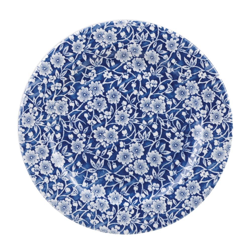 893-CAPVP81 8 1/4" Round Vintage Prints Profile Plate - Ceramic, Prague Victorian Calico