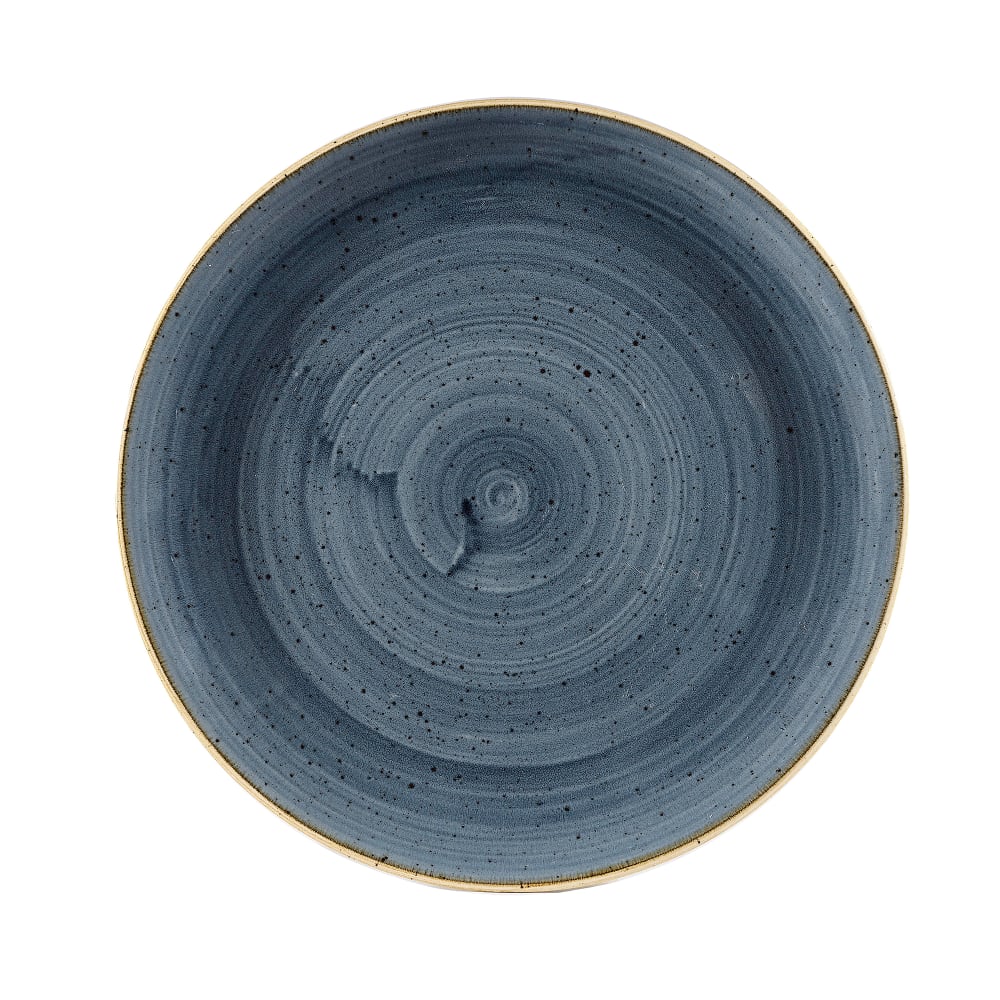 893-SBBSEV111 11 1/4" Round Stonecast® Evolve Plate - Ceramic, Blueberry