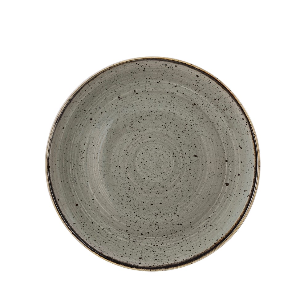 893-SPGSEVB71 15 oz Round Stonecast Bowl - Ceramic, Peppercorn Gray