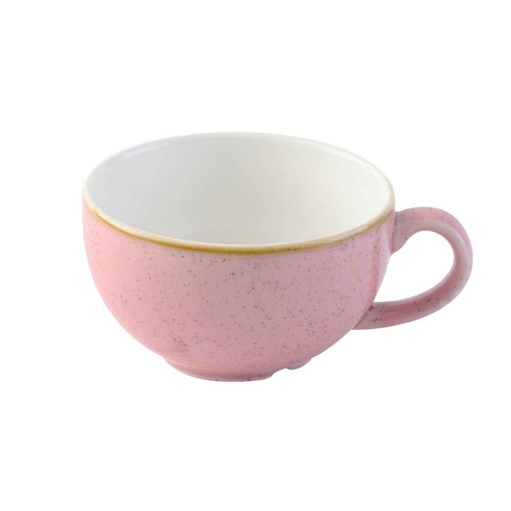 【CupCait simp】STOIST AGS 88LM-S Churchill 8 oz Stonecast® Cappuccino Cup - Ceramic, Petal Pink