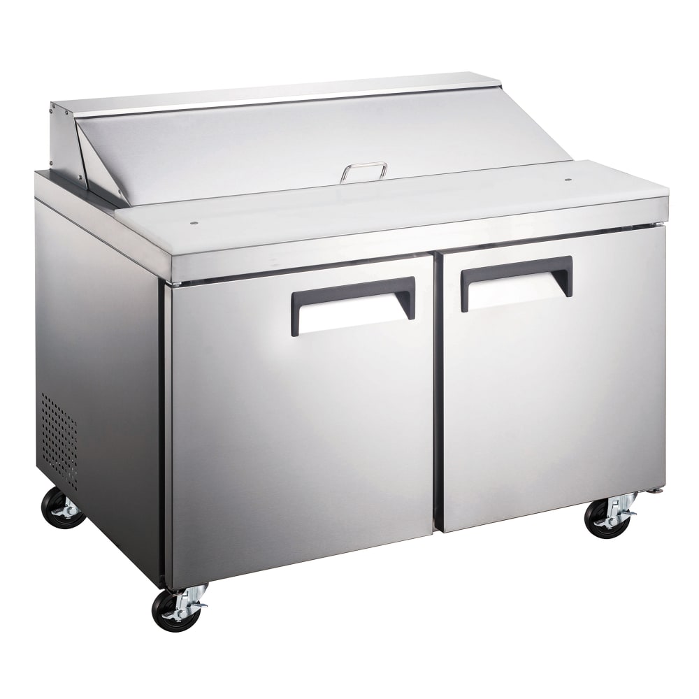 056-GRSL2D60 60" Sandwich/Salad Prep Table w/ Refrigerated Base, 115v