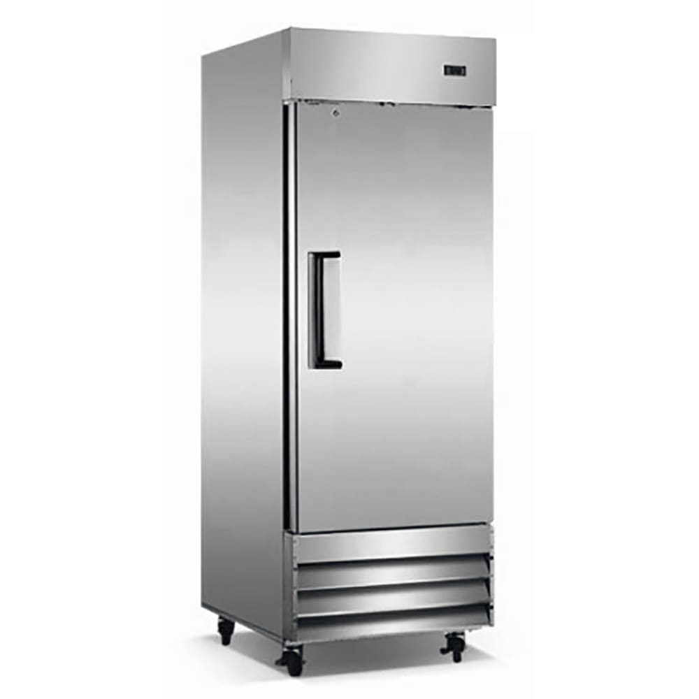 056-GRRF1D 29" One Section Reach In Refrigerator, (1) Right Hinge Solid Door, 115v
