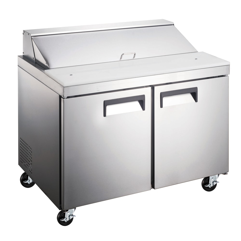 056-GRSL2D 47" Sandwich/Salad Prep Table w/ Refrigerated Base, 115v