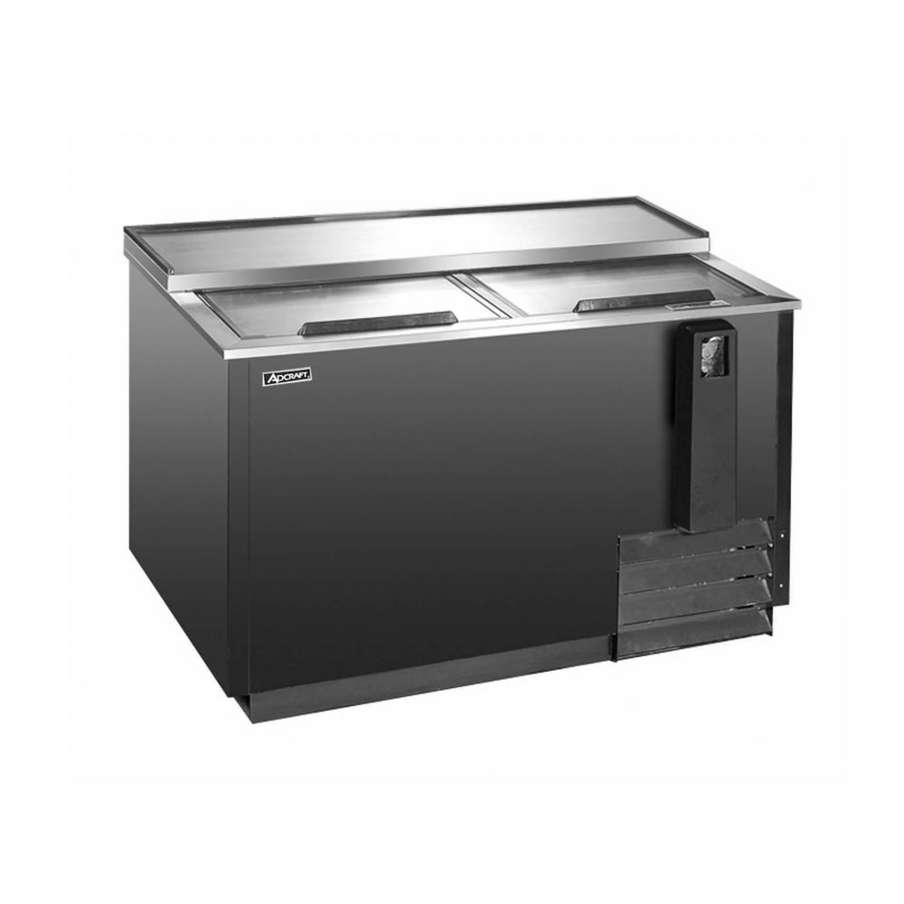 407-USBC50 50" Forced Air Bottle Cooler - Lid Locks, 115v