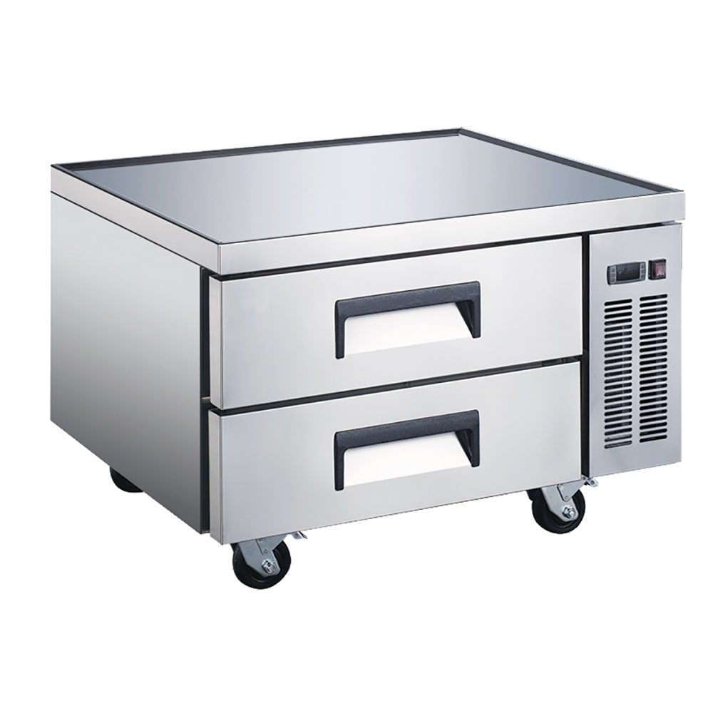 407-USCB36 36 1/4" Chef Base w/ (2) Drawers - 115v