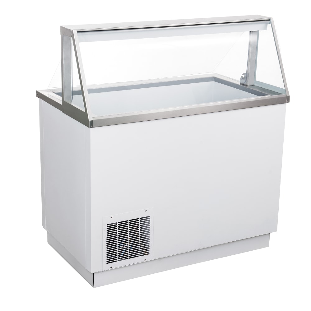 407-USDP47 47" Ice Cream Dipping Cabinet w/ 12 Tub Capacity - White, 115v