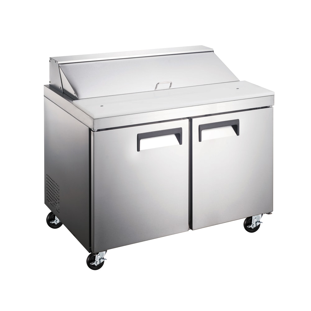 407-USSL2D36 36 1/4" Sandwich/Salad Prep Table w/ Refrigerated Base, 115v