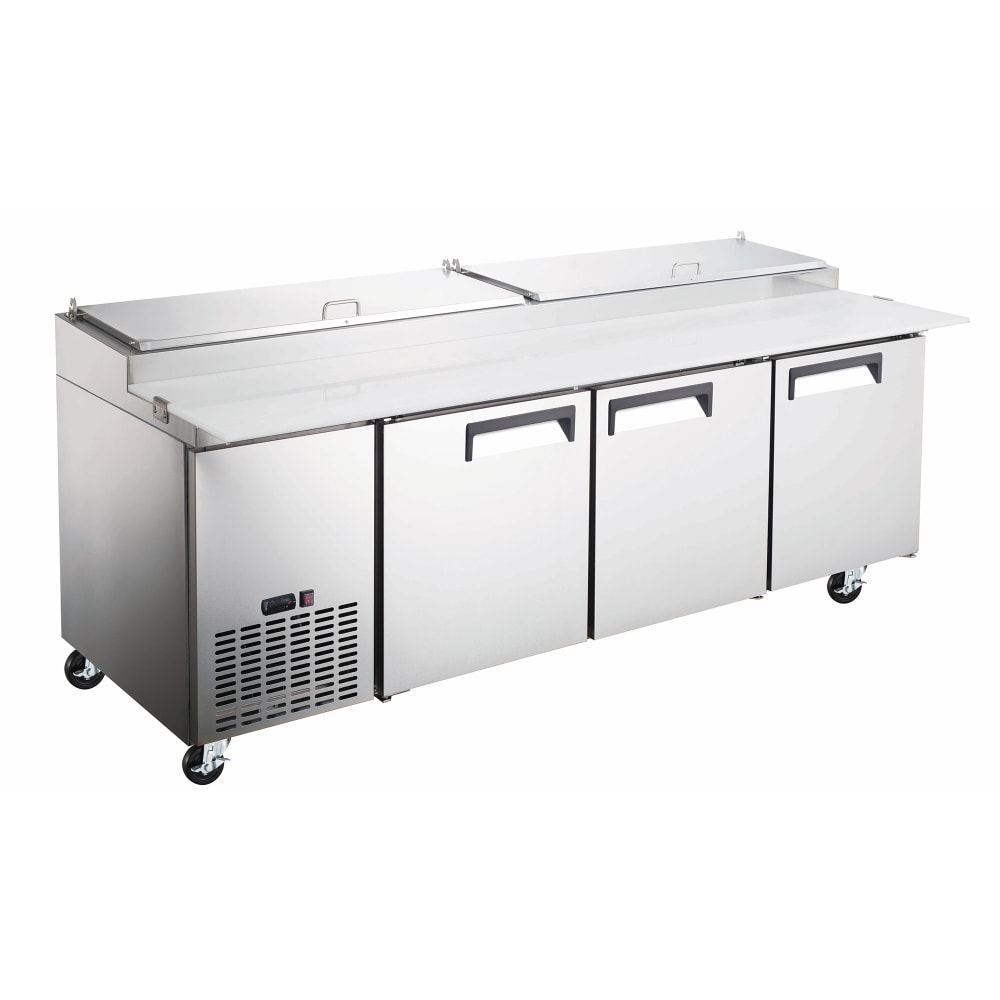 407-USPZ3D 92" Pizza Prep Table w/ Refrigerated Base, 115v