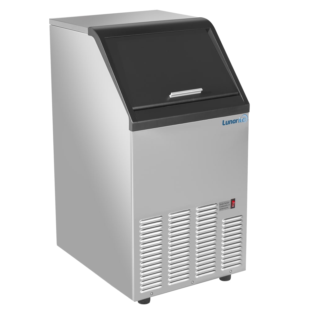 490-LUIM80 16 1/2"W Full Cube Undercounter Ice Machine - 75 lbs/day, Air Cooled