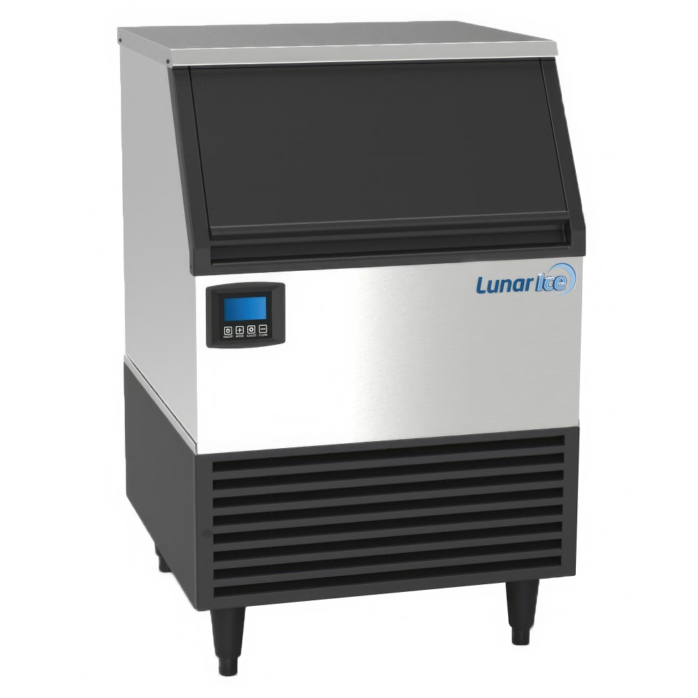490-LUIM210 24"W Full Cube Undercounter Ice Machine - 209 lbs/day, Air Cooled