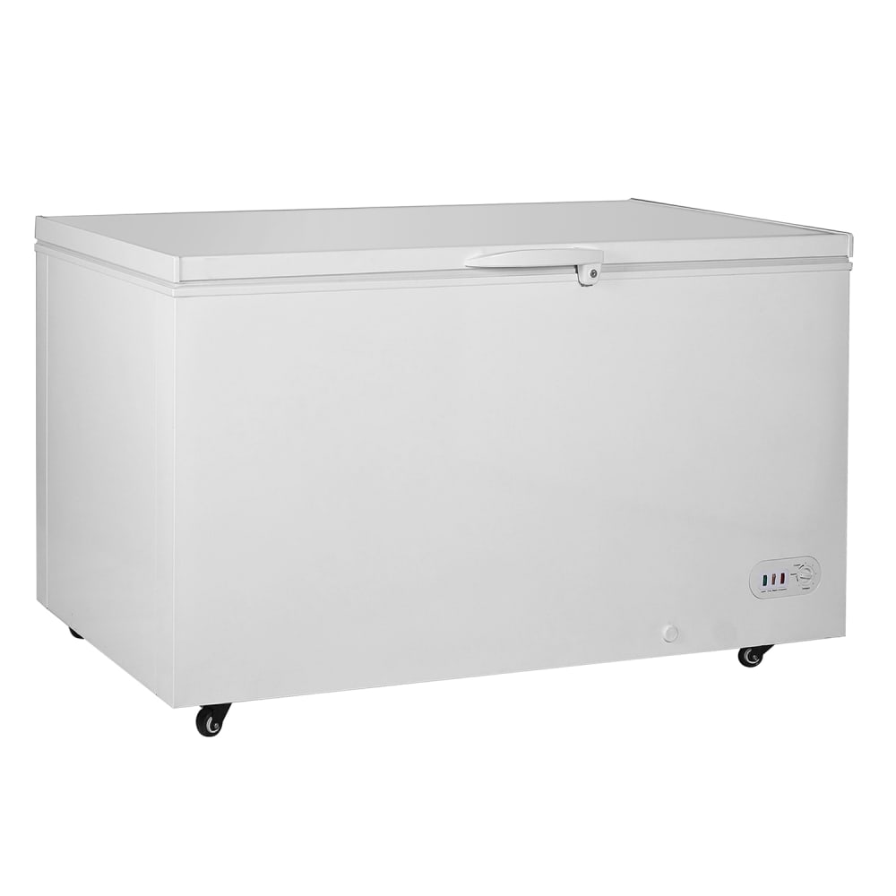 693-BDCF10R 40 1/2" Mobile Chest Freezer w/ (1) Basket - White, 115v