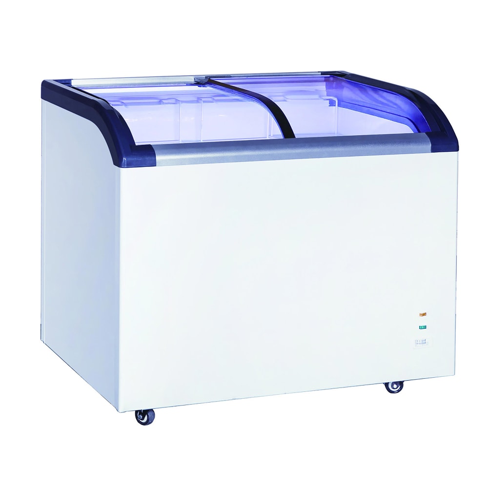 693-BDCF9CG 40 1/2" Mobile Chest Freezer w/ (3) Baskets - White, 115v