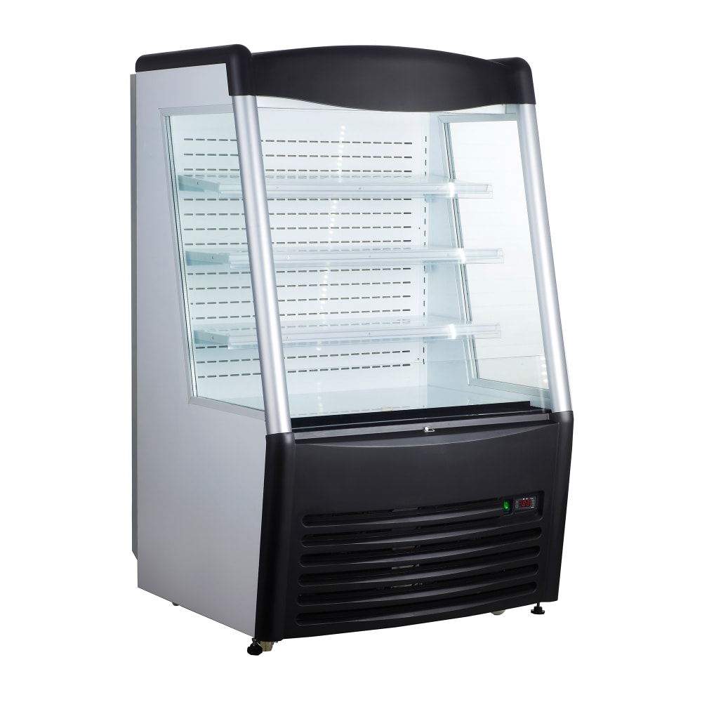 693-BDVACM320 36 3/16" Vertical Open Air Cooler w/ (4) Levels, 115v