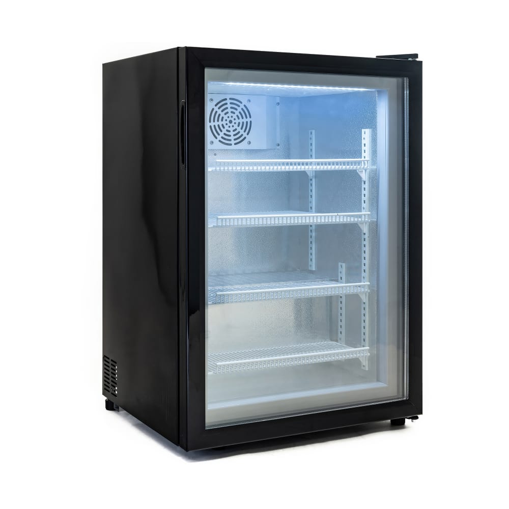 693-CDFZ1D35 21" Countertop Freezer w/ Front Access - Swing Door, Black, 110v
