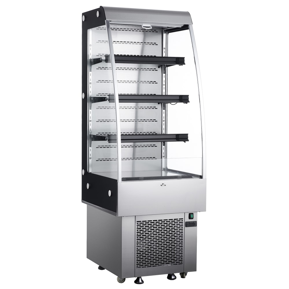 693-BDVACM250 24" Vertical Open Air Cooler w/ (4) Levels, 110v