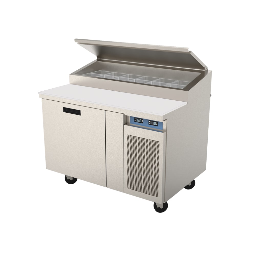 238-8148NPCB 48" Pizza Prep Table w/ Refrigerated Base, 115v