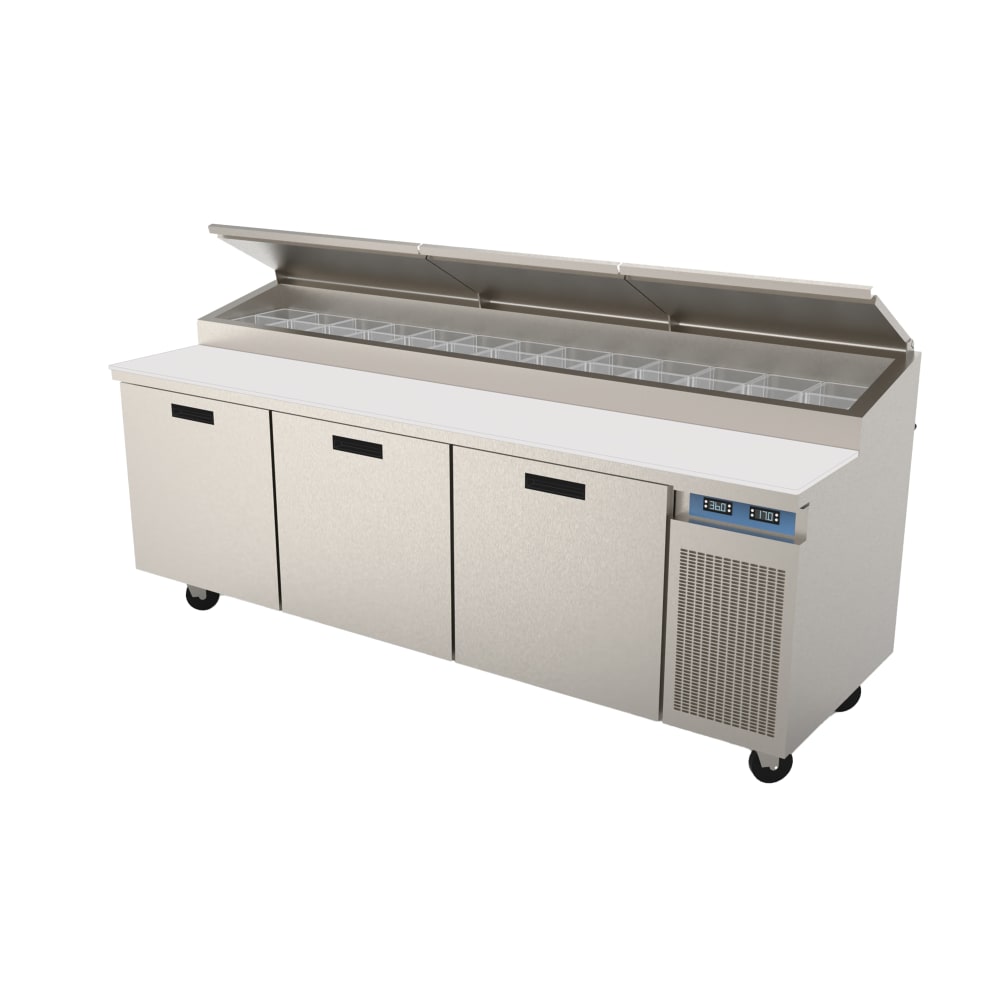 238-8395NPCB 95" Pizza Prep Table w/ Refrigerated Base, 115v