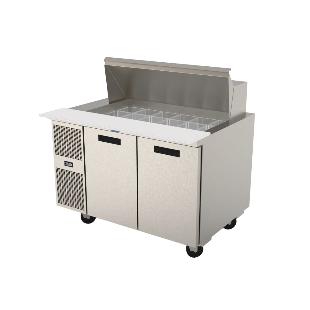 238-9030K7 48" Mega Top Sandwich/Salad Prep Table w/ Refrigerated Base, 115v