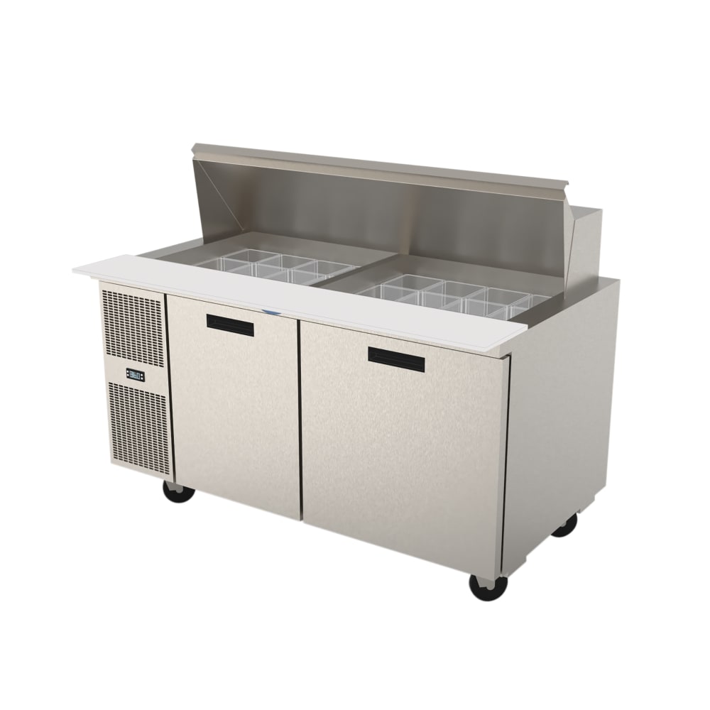 238-9040K7 60" Mega Top Sandwich/Salad Prep Table w/ Refrigerated Base, 115v