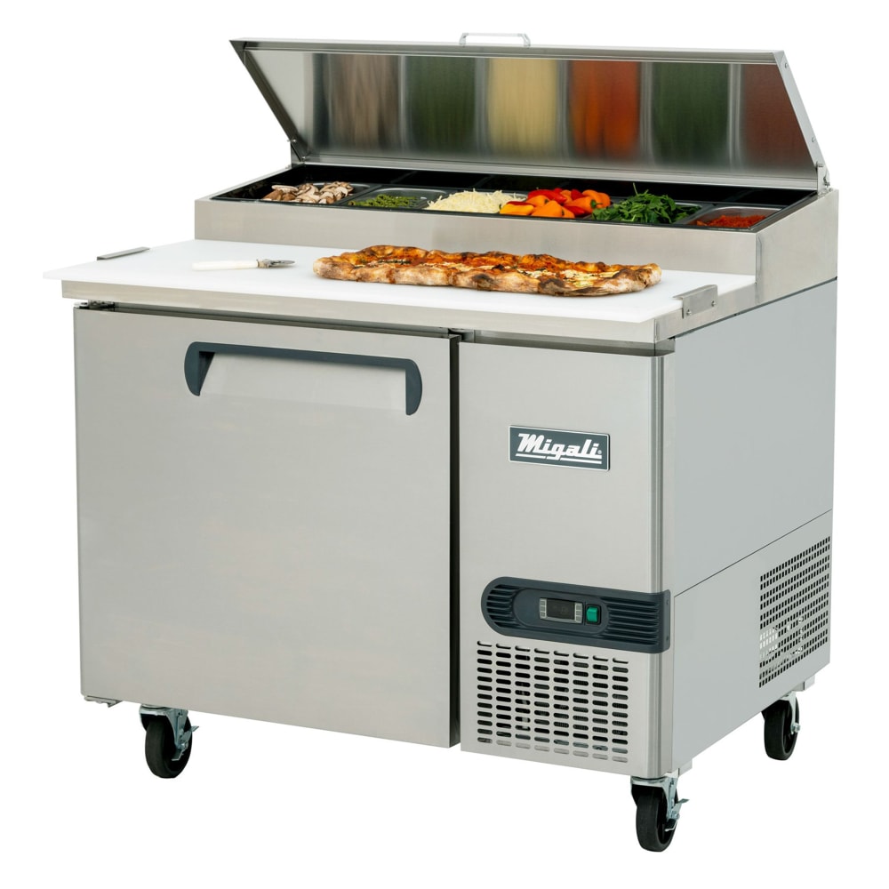 338-CPP44HC 44" Competitor Series® Pizza Prep Table w/ Refrigerated Base, 115v