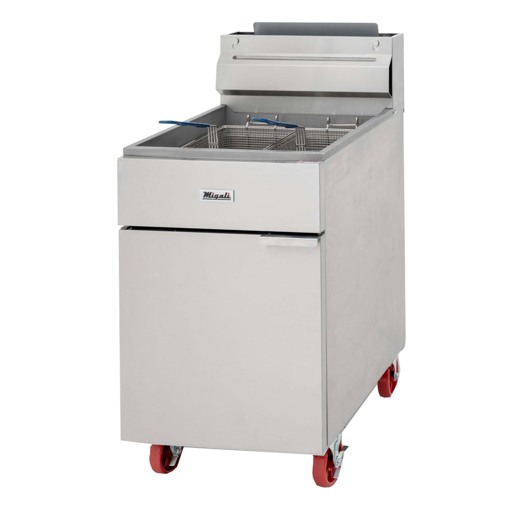 338-CF75LP Gas Fryer - (1) 75 lb Vat, Floor Model, Liquid Propane