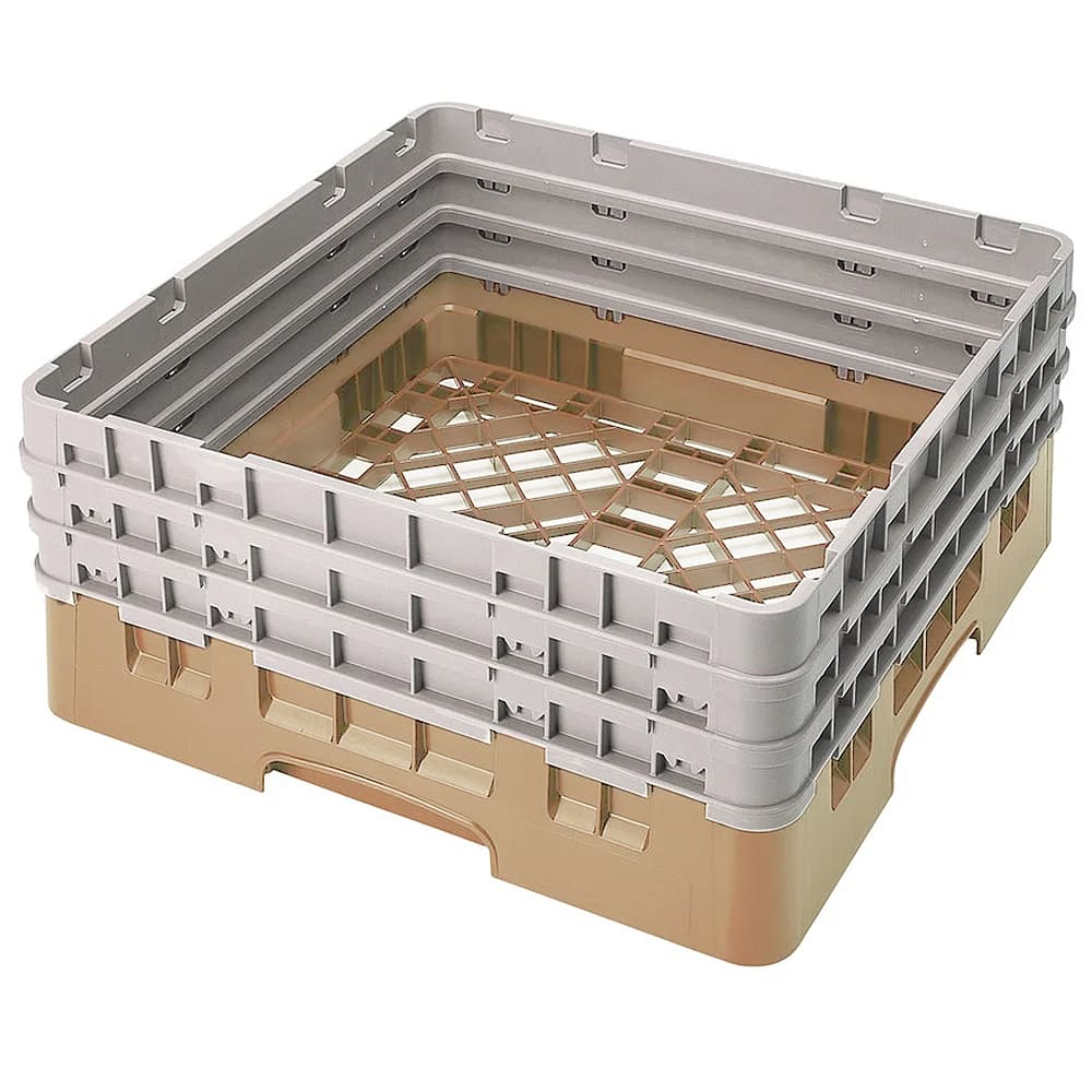144-BR712184 Camrack Base Rack - (3)Extenders, 1 Compartment, 8 7/8"H, Beige