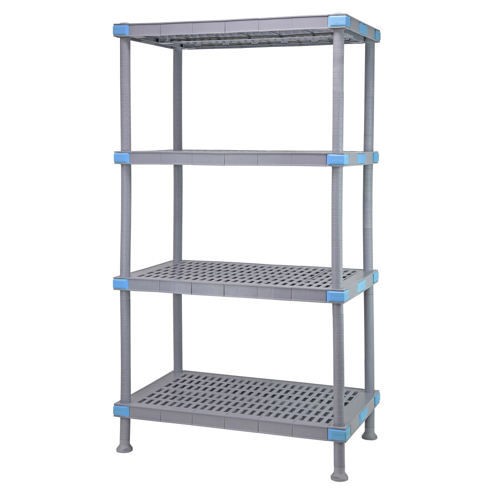 688-ARBL1466143QP Shelving Kit for 6' x 14' Walk-In Coolers/Freezers - (4) Levels, Poly...