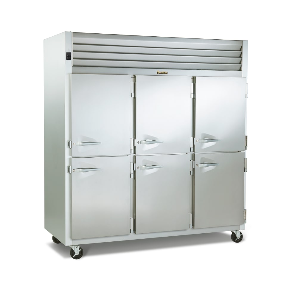 206-AHF332WHHS208 Full Height Insulated Stationary Heated Cabinet w/ (9) Pan Capacity, 208v/1ph