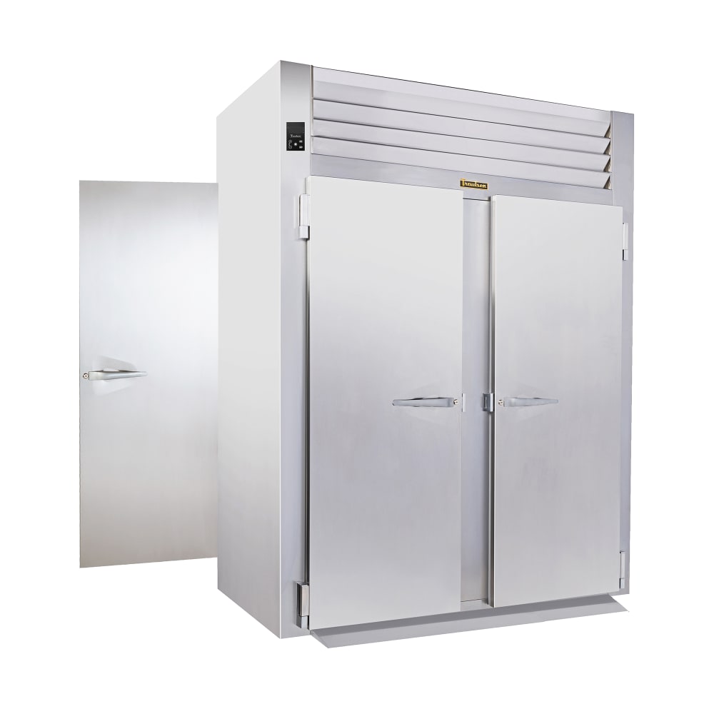 206-ARI232LPUTFHS115 68" Two Section Roll Thru Refrigerator, (4) Left/Right Hinge Solid Door...