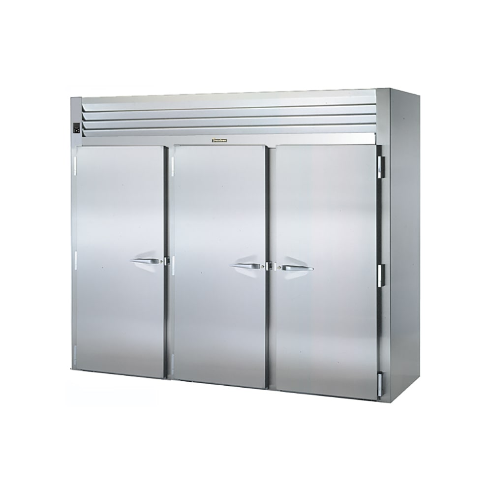 206-ARI332LUTFHS 101" Three Section Roll In Refrigerator, (3) Right Hinge Solid Doors, 115v