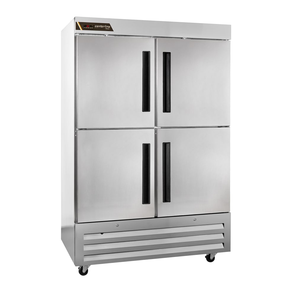 206-CLBM49FHSRR 53 3/4" Centerline™ Two Section Reach In Freezer, (4) Right Hinge Solid Door...