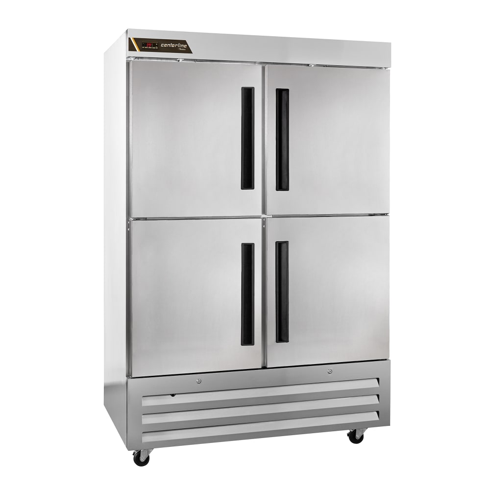 206-CLBM49FHSLR 53 3/4" Centerline™ Two Section Reach In Freezer, (4) Left/Right Hinge Solid...