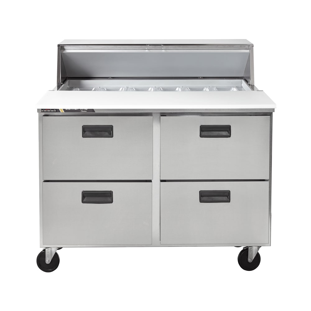 206-CLPT4818DW 48" Centerline™ Mega Top Sandwich/Salad Prep Table w/ Refrigerated Base, 115v