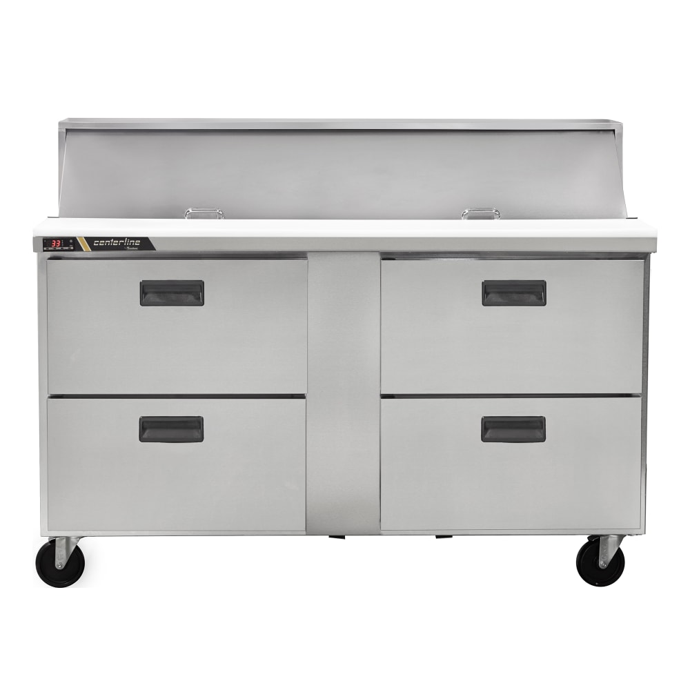 206-CLPT6016DW 60" Centerline™ Sandwich/Salad Prep Table w/ Refrigerated Base, 115v