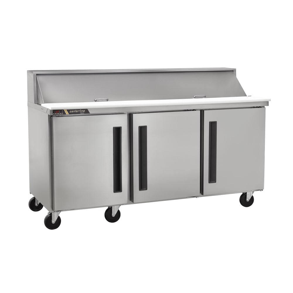206-CLPT7220SDLLL 72" Centerline™ Sandwich/Salad Prep Table w/ Refrigerated Base, 115v