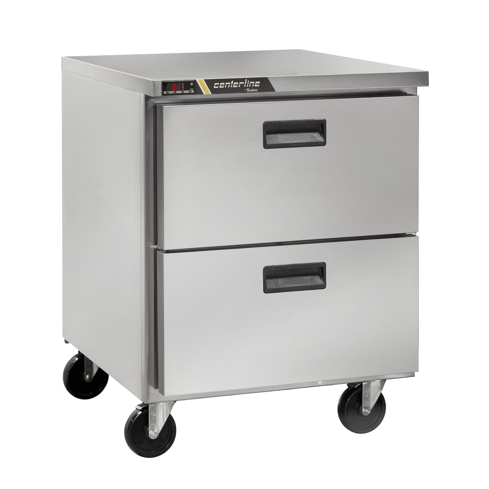 206-CLUC27RDW 27" W Undercounter Refrigerator w/ (1) Section & (2) Drawers, 115v