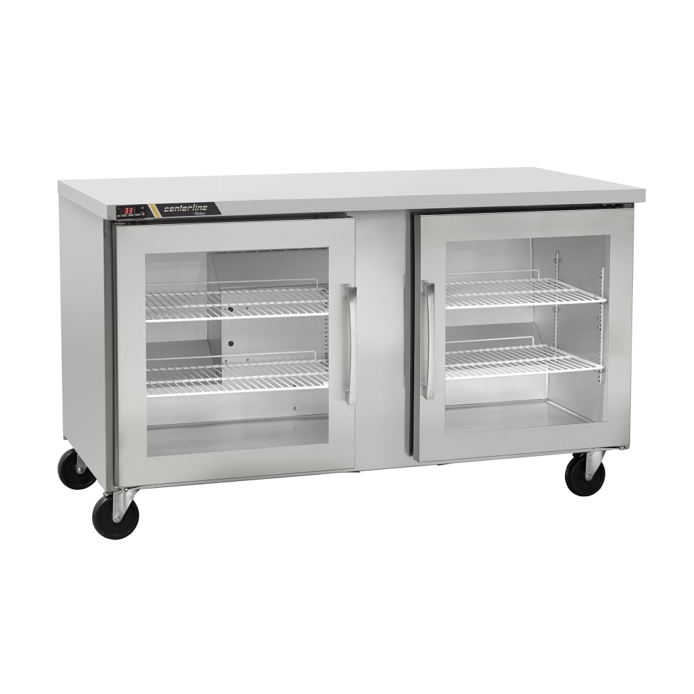 206-CLUC36RGDLL 36" W Undercounter Refrigerator w/ (2) Sections & (2) Doors, 115v