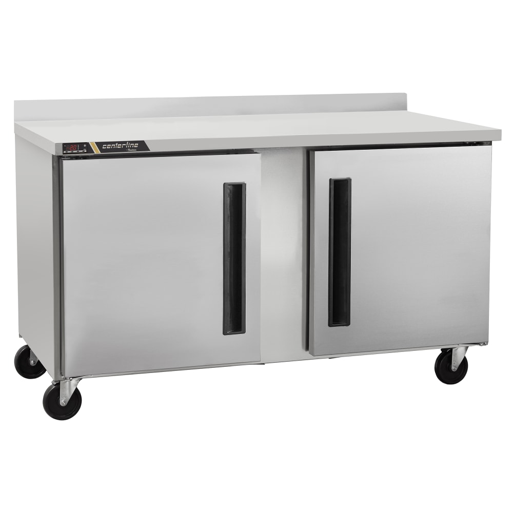 206-CLUC60FSDWTRR 60" W Worktop Freezer w/ (2) Sections & (2) Doors, 115v
