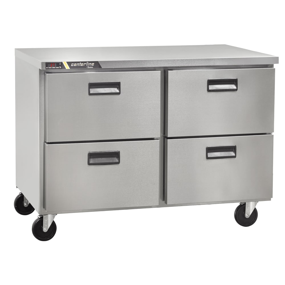 206-CLUC60RDW 60" W Undercounter Refrigerator w/ (2) Sections & (4) Drawers, 115v