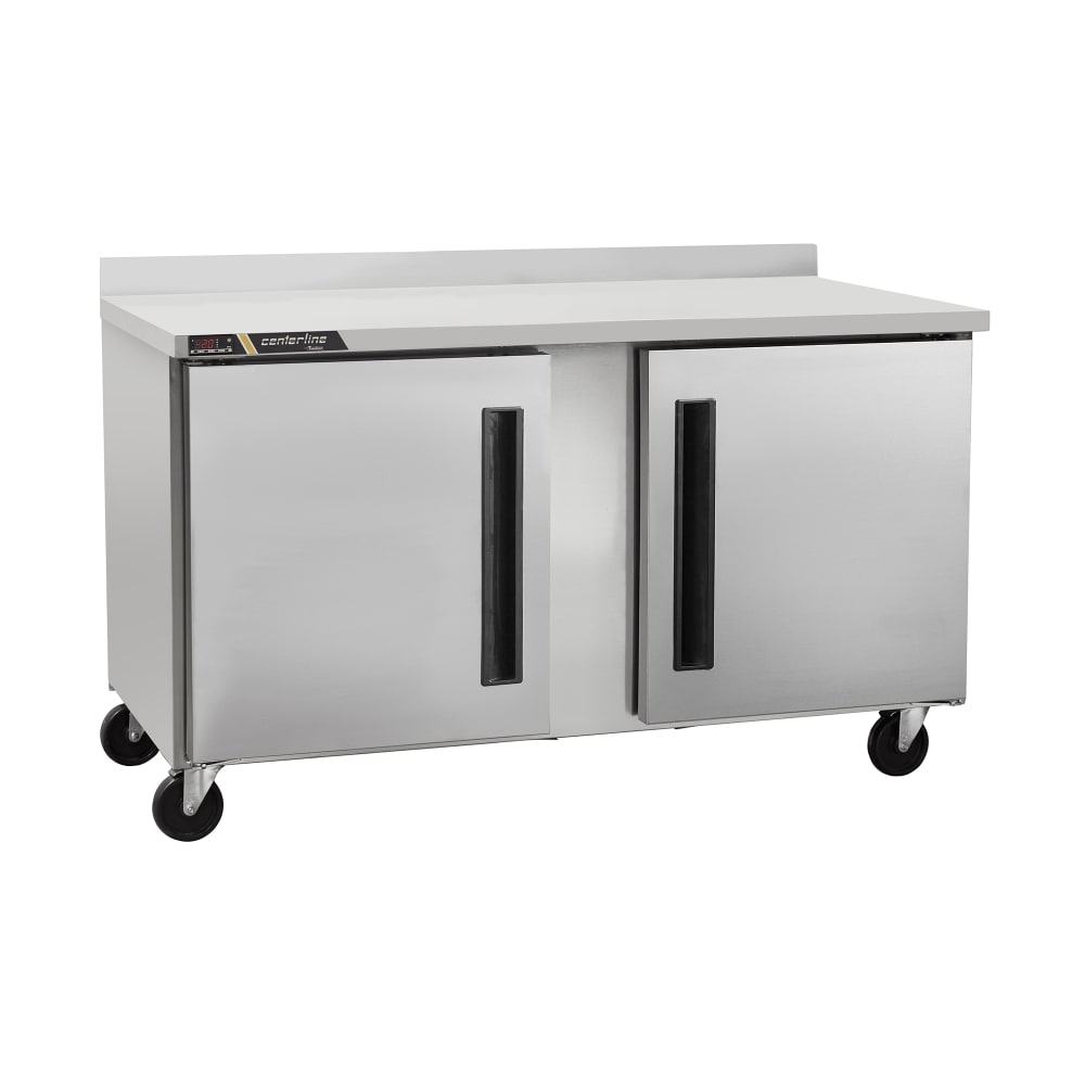 206-CLUC60RSDWTLR 60" Worktop Refrigerator w/ (2) Sections, 115v