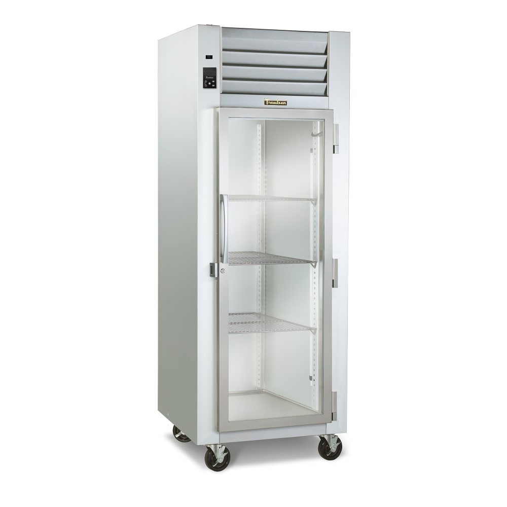 206-G11010 29 7/8" One Section Reach In Refrigerator, (1) Right Hinge Glass Door, 115v