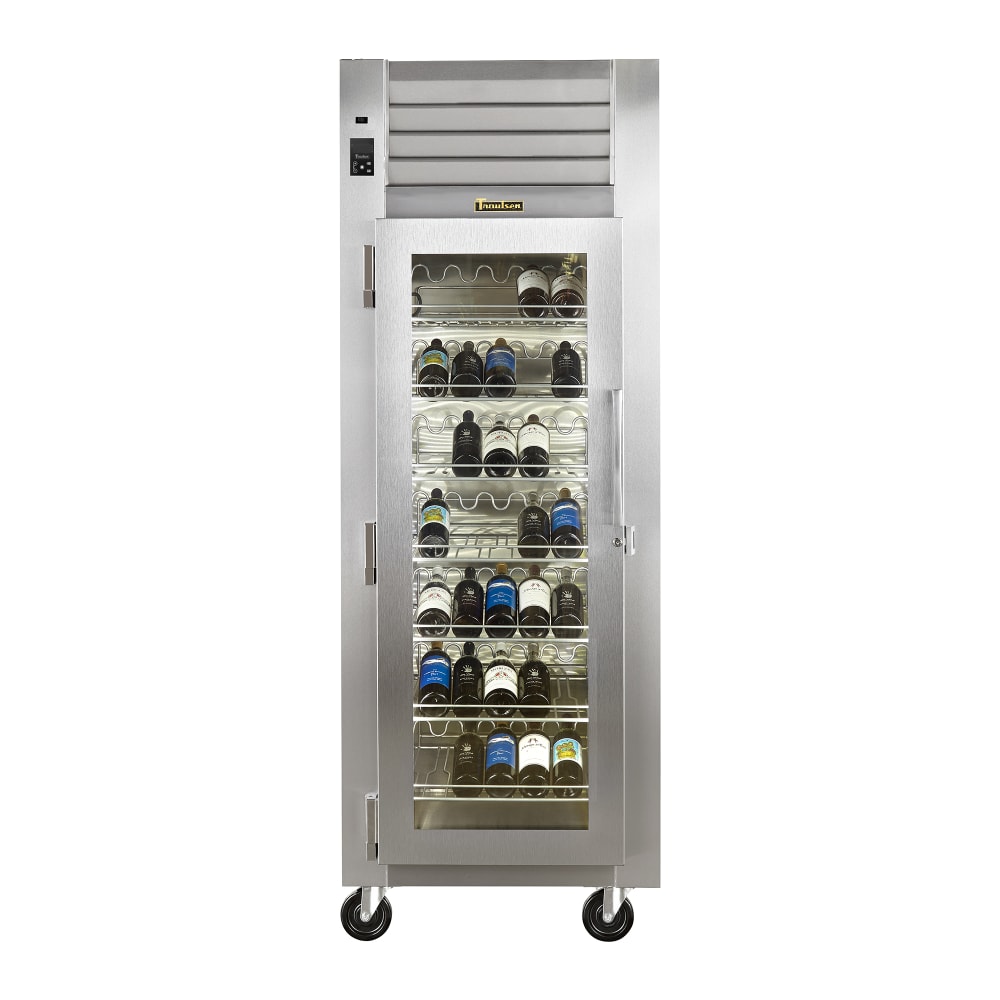 206-RH226WWR01 58" Two Section Wine Cooler w/ (1) Zone - 240 Bottle Capacity, 115v