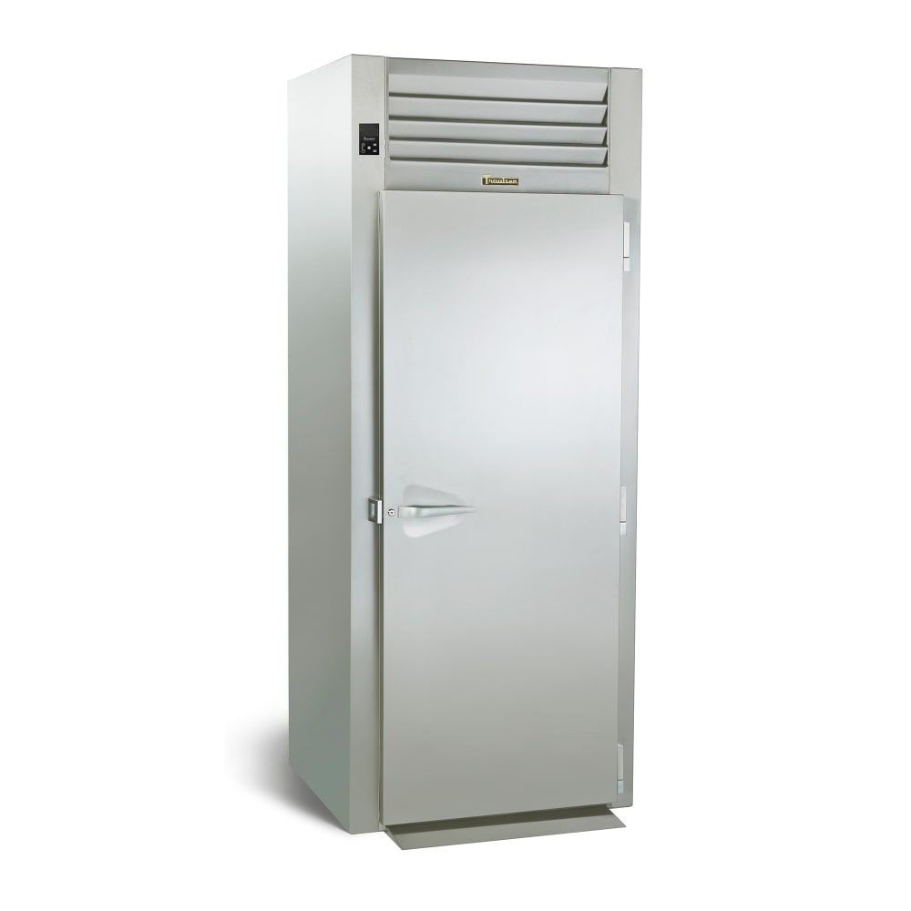 206-RIH132LFHS208 Full Height Insulated Stationary Heated Cabinet w/ (1) Rack Capacity, 208v/1ph