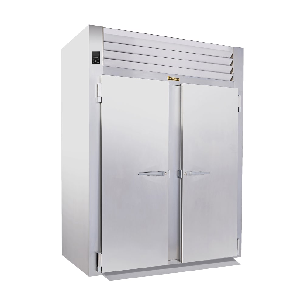 206-RIH232LFHS208 Full Height Insulated Stationary Heated Cabinet w/ (2) Rack Capacity, 208v/1ph
