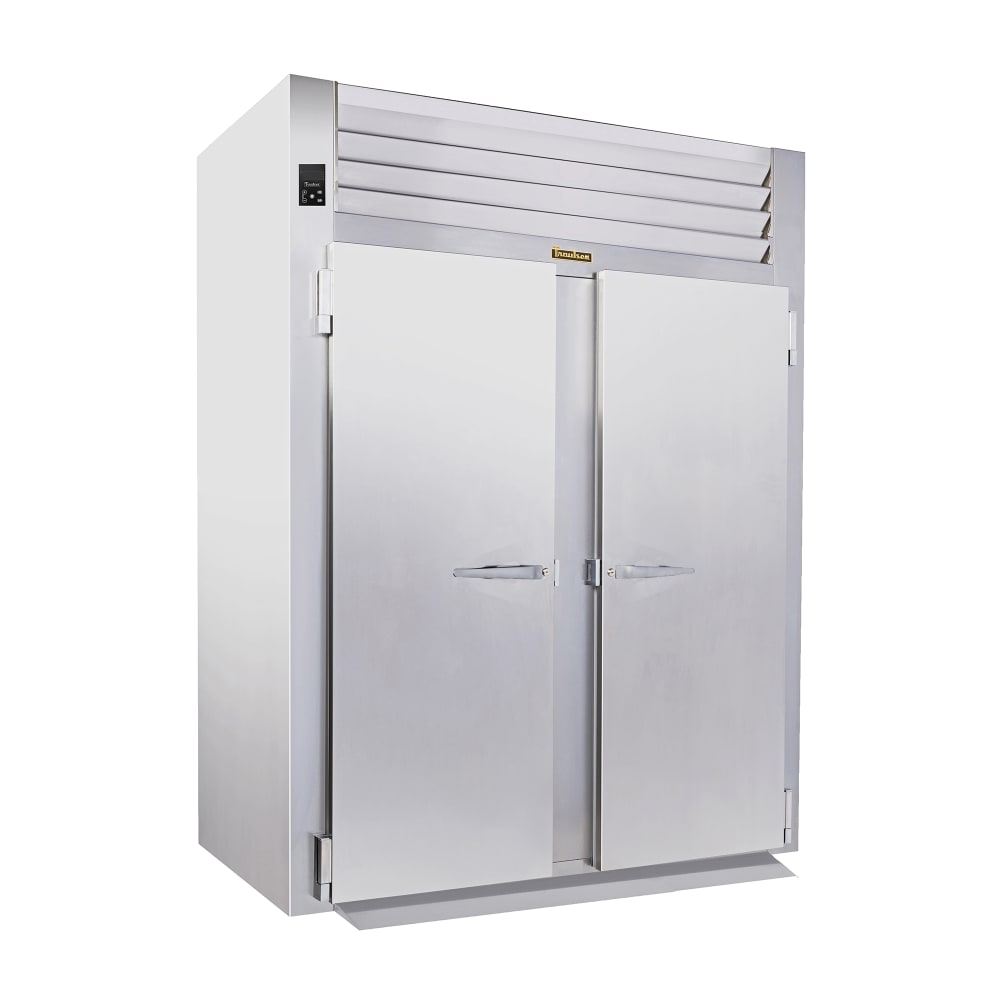 206-RIH232HFHS208 Full Height Insulated Stationary Heated Cabinet w/ (2) Rack Capacity, 208v/1ph