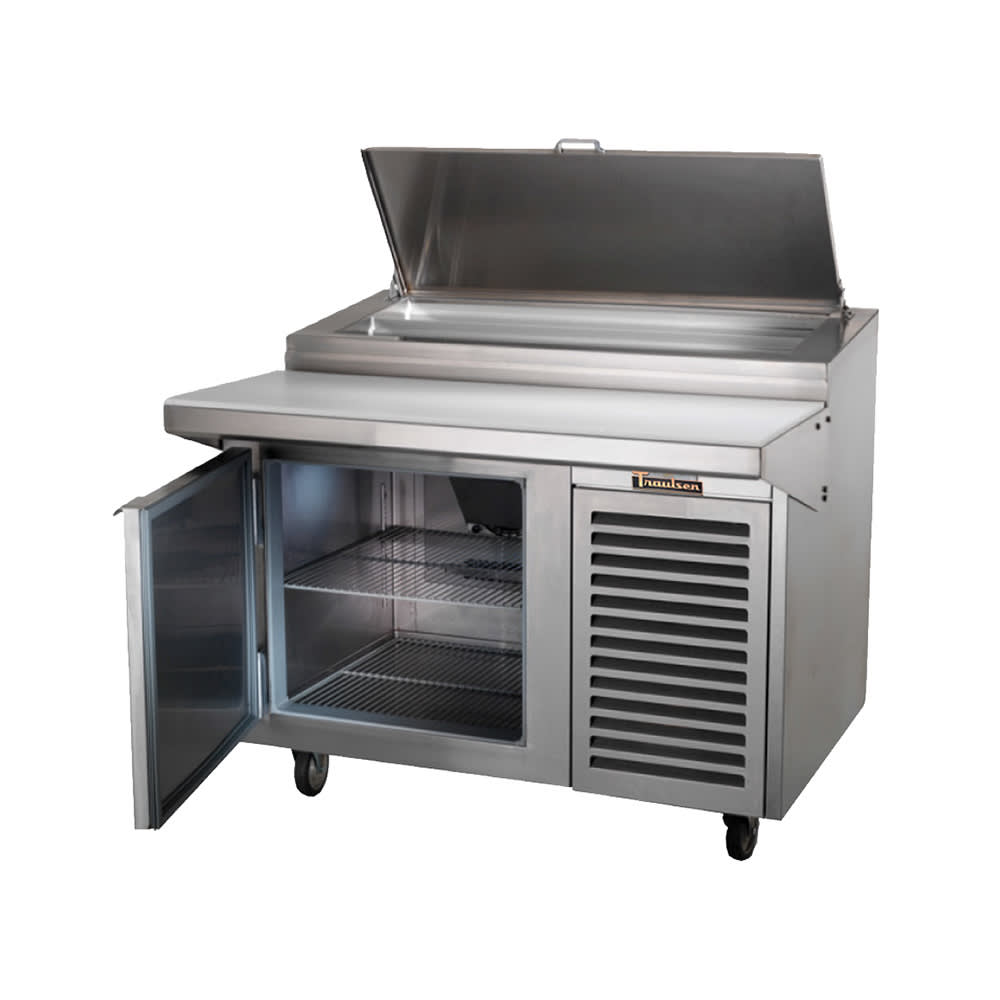 206-TB071SL2S 71" BLU Glycol Sandwich/ Salad Prep Table w/ Refrigerated Base, 115v