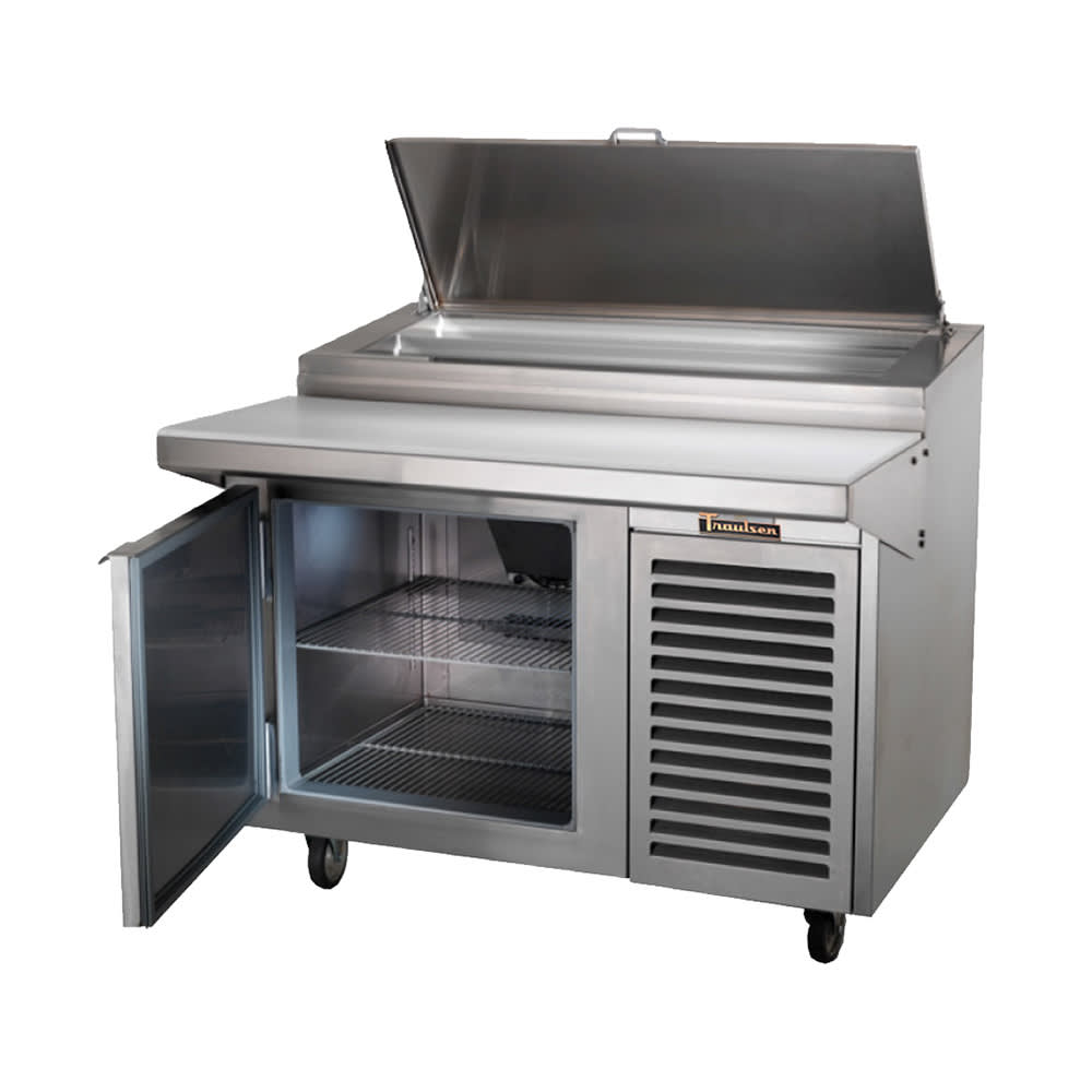 206-TB091SL3S 91" BLU Glycol Sandwich/ Salad Prep Table w/ Refrigerated Base, 115v