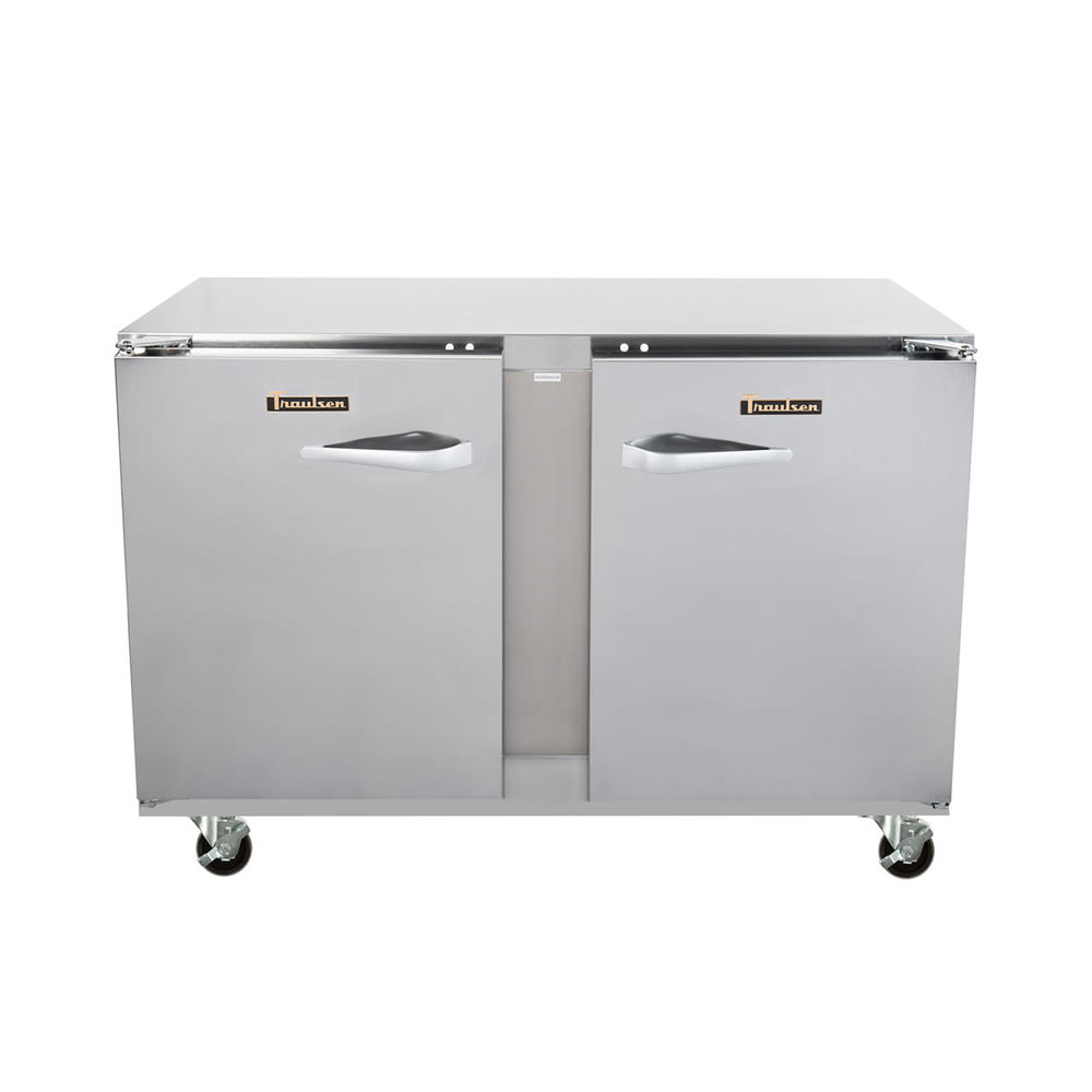 206-ULT48LR 48" W Undercounter Freezer w/ (2) Section & (2) Doors, 115v