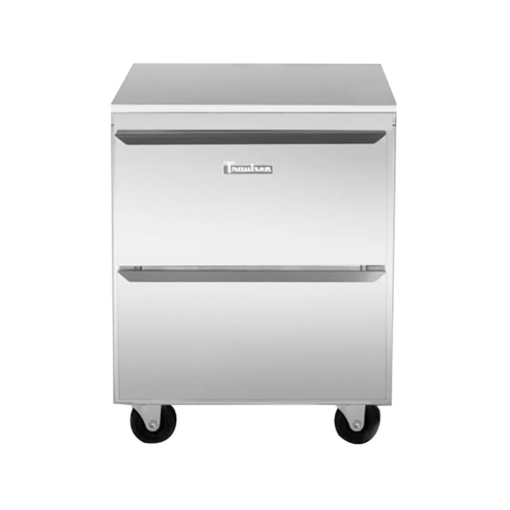 206-UHT27D 27" W Undercounter Refrigerator w/ (1) Section & (2) Drawers, 115v